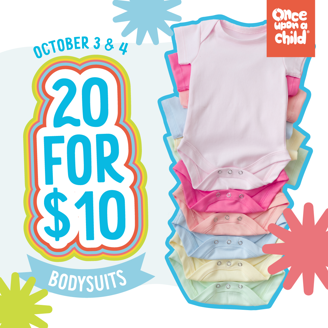 20 Bodysuits for $10